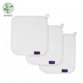 Clevamama Bamboo Baby Washcloth (White) (3pcs)