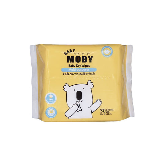 MOBY Dry Wipes 30 Pcs