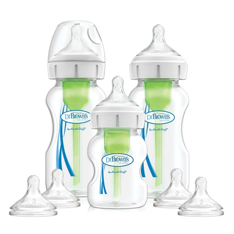 Dr. Brown's Options+ Anti Colic Wide Neck Starter Set