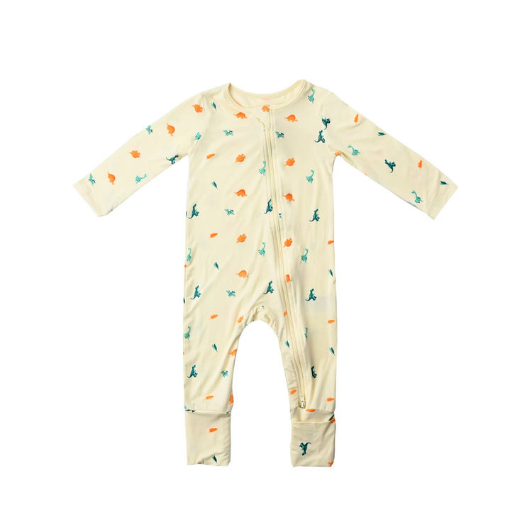 Not Too Big Dino Bamboo Sleepsuits (2 Pack)