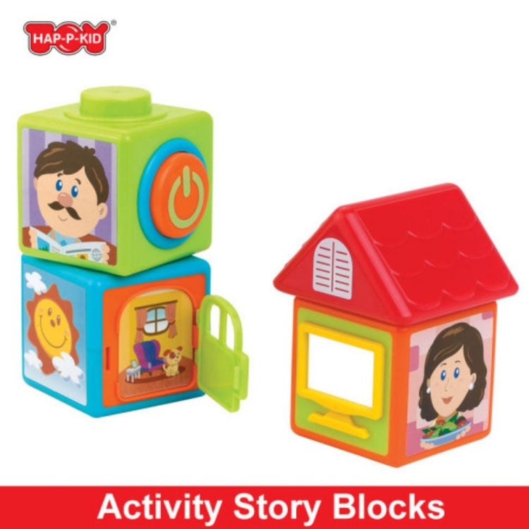 Hap-P-Kid Little Learner Activity Story Blocks (12m+)