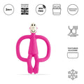 Matchstick Monkey Teething Toy - Pink