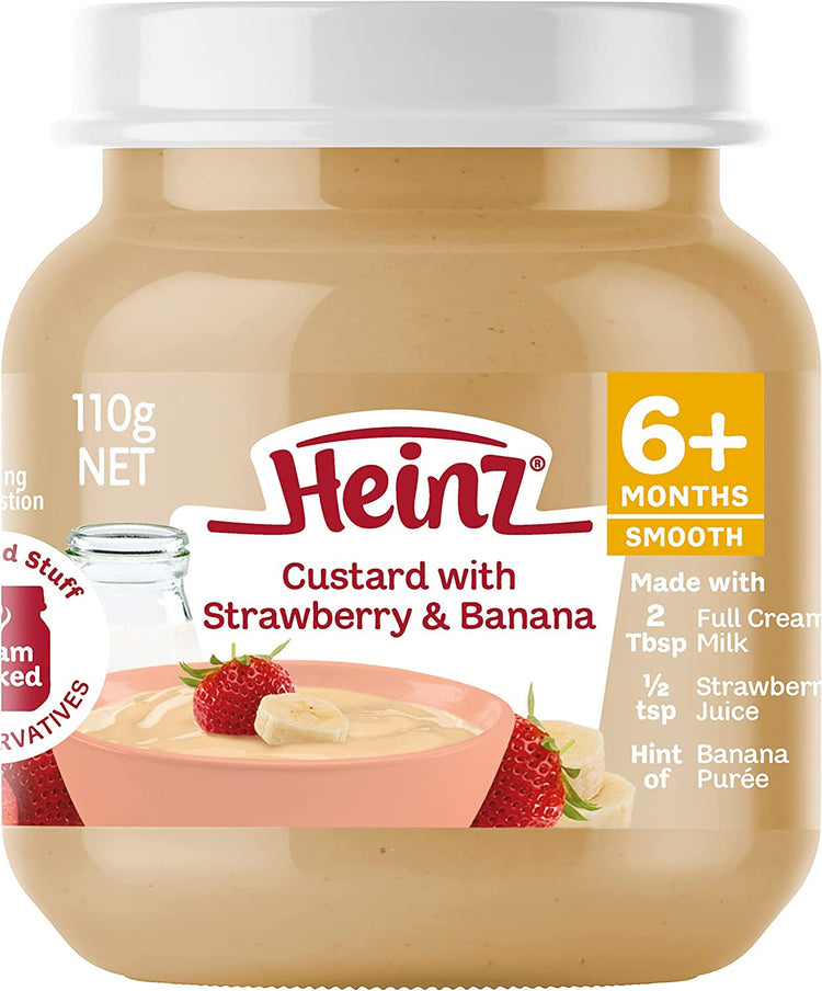 Heinz Baby Food Jars (110g)