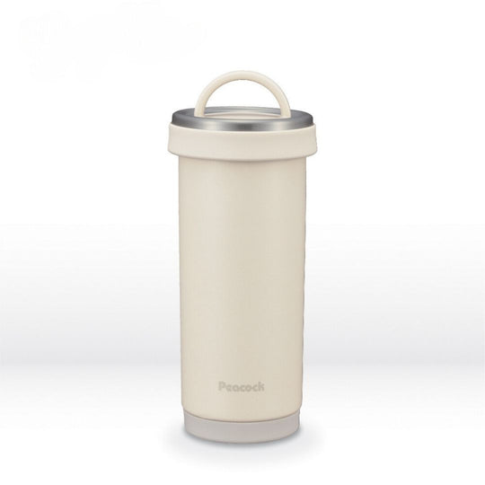 Peacock 400ml Stainless Steel Lifestyle Twist Cap Tumbler with Handle
