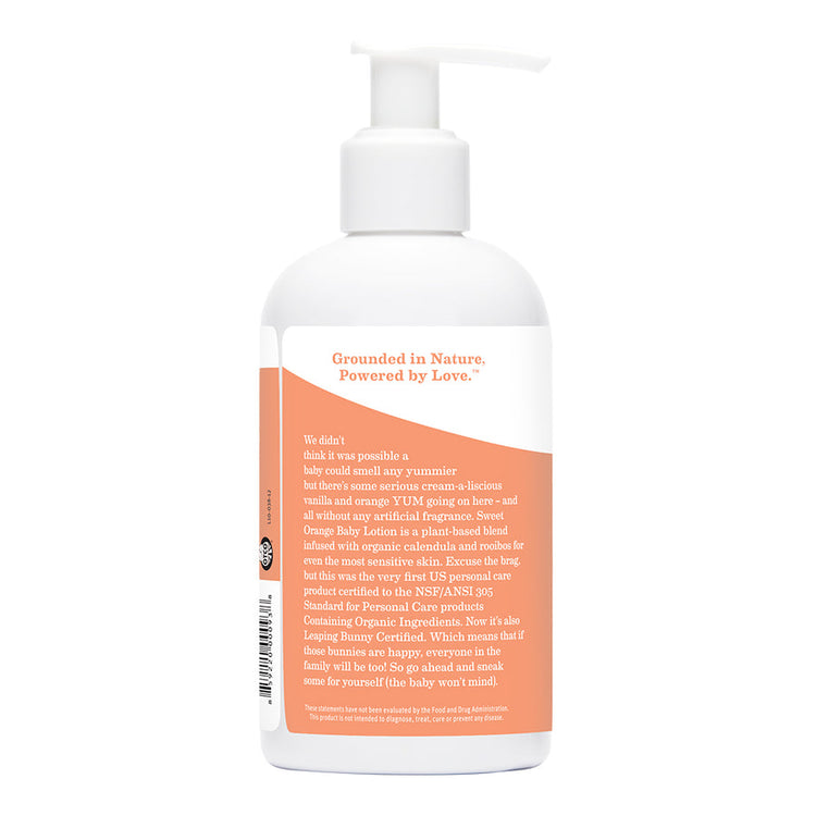 Earth Mama Baby Body Lotion - Sweet Orange 240ml