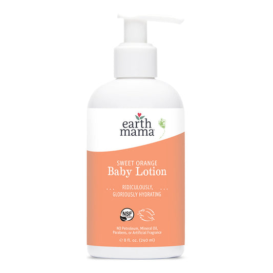Earth Mama Baby Body Lotion - Sweet Orange 240ml
