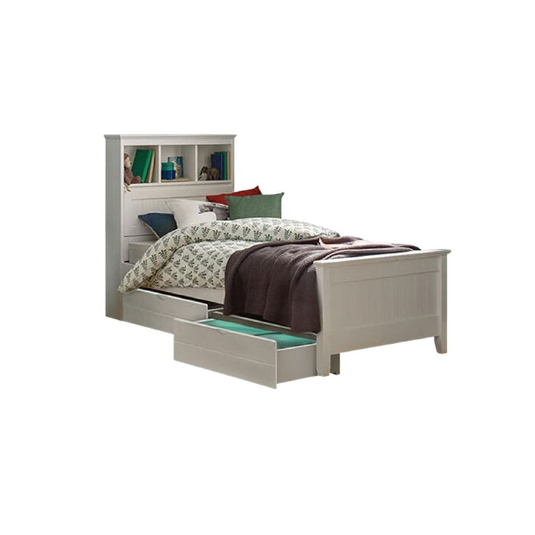 [Pre-Order] Snoozeland Jack Super Single Bed Frame with Underbed 2 Short Drawers