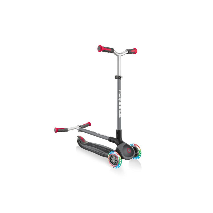 GLOBBER Master Lights Scooter Black/Red