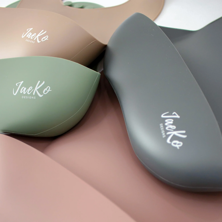 Jae Ko Silicone Bibs (6-36mths)