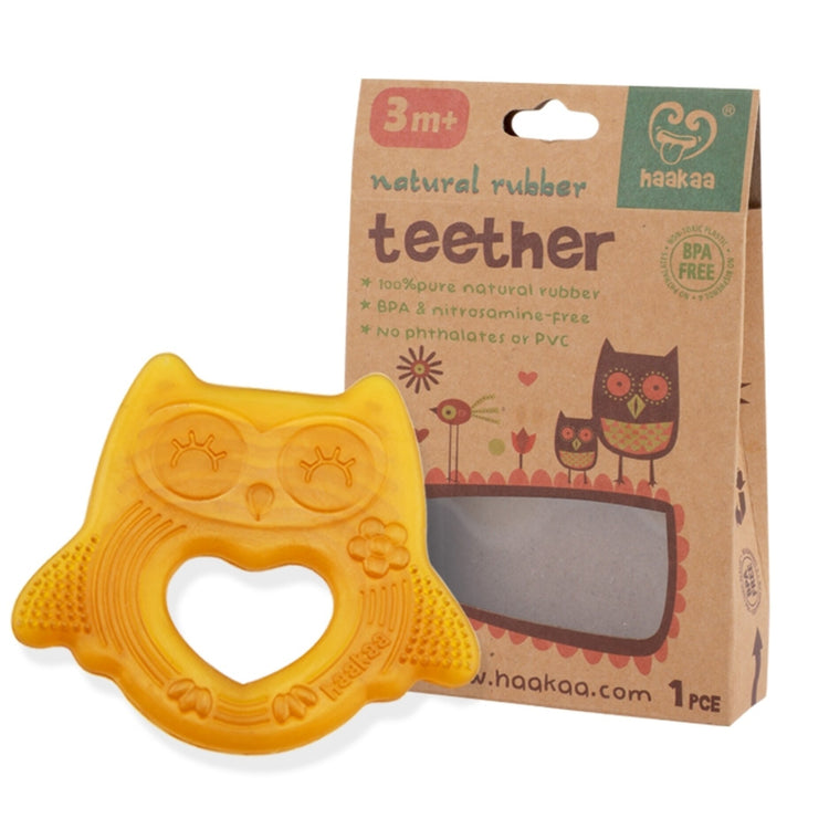 Haakaa Natural Rubber Teether (Smile) (3m+)