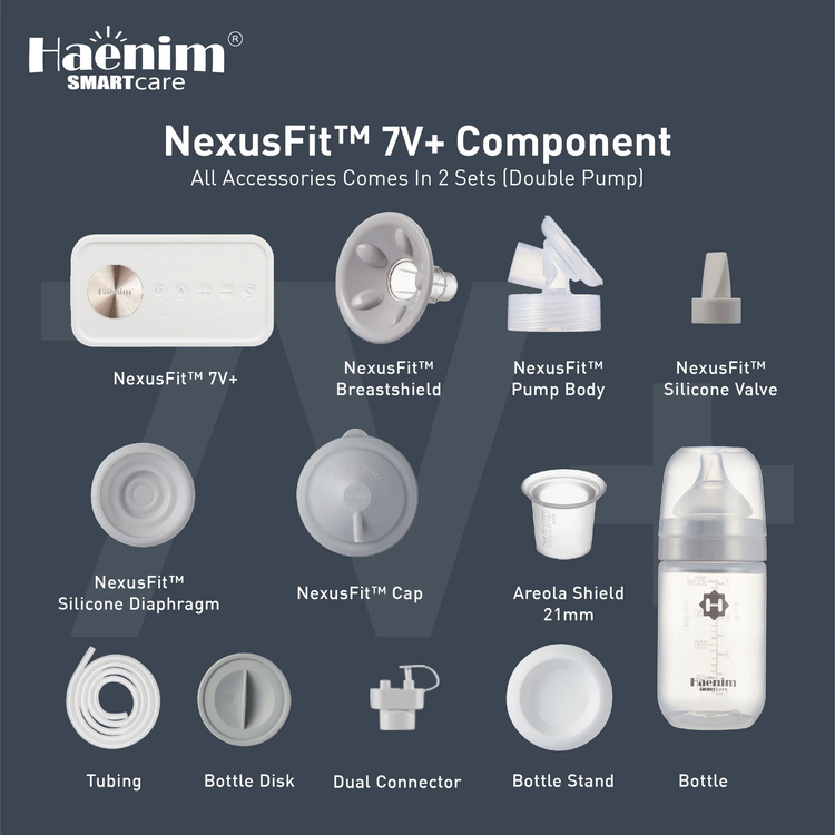 Haenim NexusFit 7V Portable Electric Breast Pump