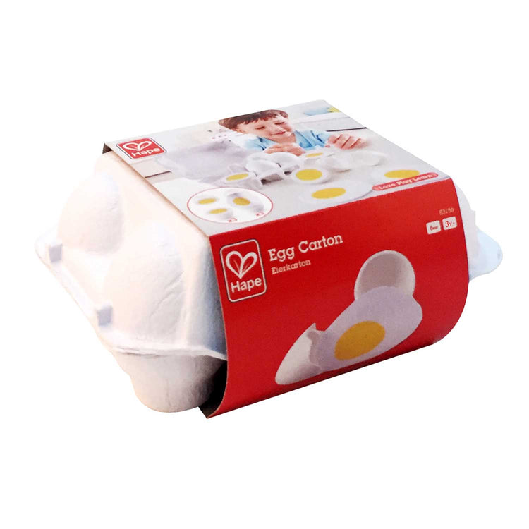 Hape Egg Carton 3yrs+ 6pcs