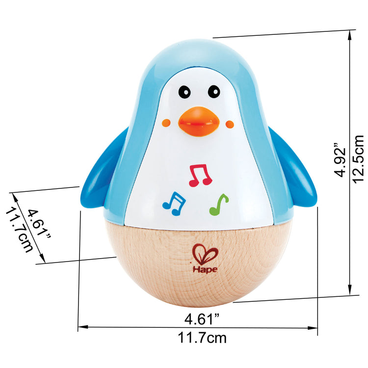 Hape Penguin Musical Wobbler 6m+