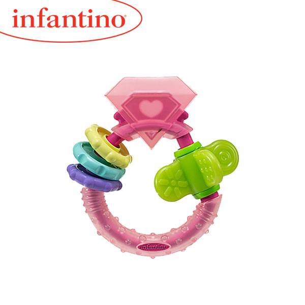 Infantino Chew & Play Ring Teether (0m+)