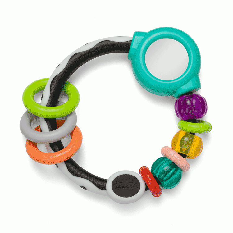 Infantino Shake & Spin Rattling Ring (0m+)