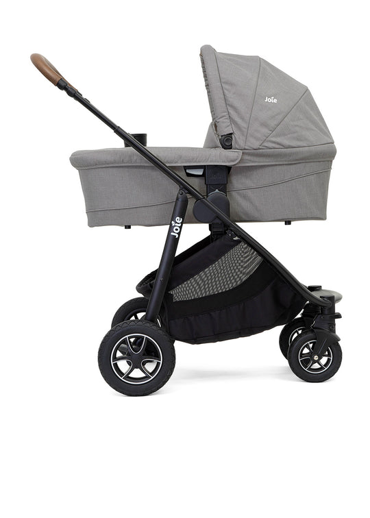 Joie Meet Versatrax Travel System - Grey Flannel (Newborn Up to 22kg)