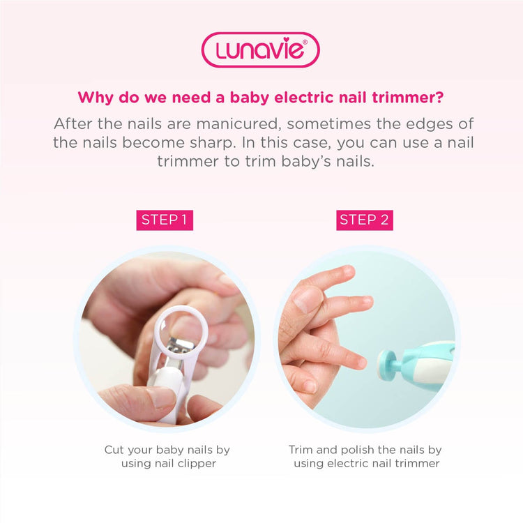 Electric Nail Trimmer Kit for Babies and Toddlers - France | Ubuy