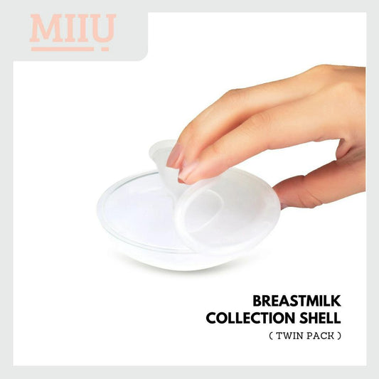 Miiu Breastmilk Collection Shell 2pcs