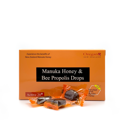 Oregan Active 20+ Manuka Honey & Bee Propolis Drops