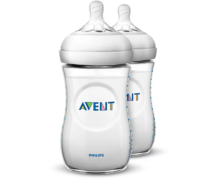 Philips Avent Natural 2.0 Baby Bottles Twin Pack