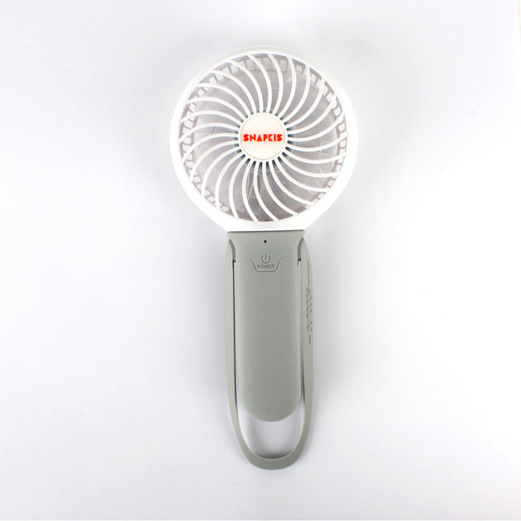 Snapkis 3-In-1 Rechargeable Fan, Light & Powerbank