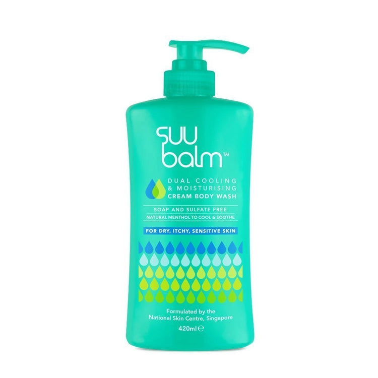Suu Balm™ Dual Cooling & Moisturising Cream Body Wash (420ml/840ml)