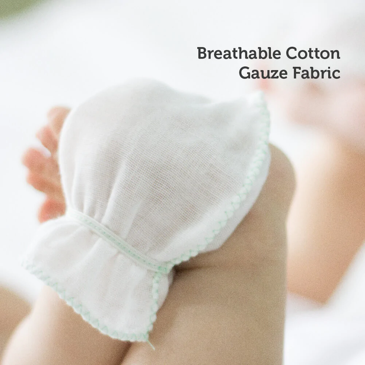 Suzuran Baby Gauze Glove (2 pairs)